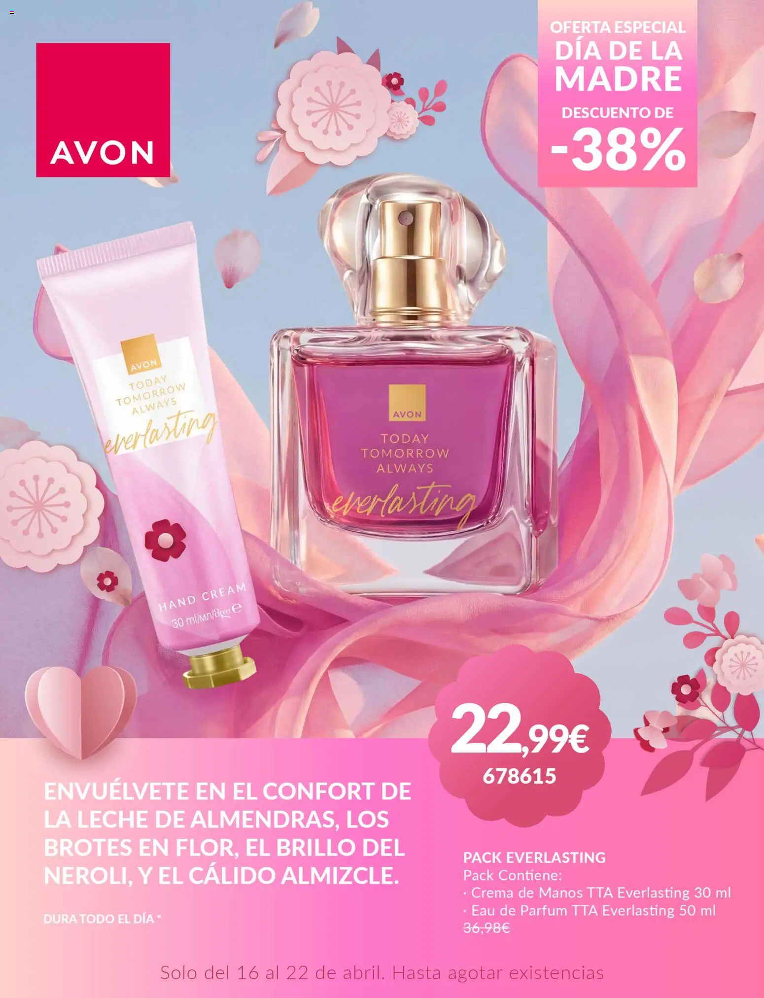 Avon - Especial día de La Madre │ válido desde el 16.04.2026 | Página: 2 | Productos: Perfume, Crema de manos, Leche, Eau de parfum