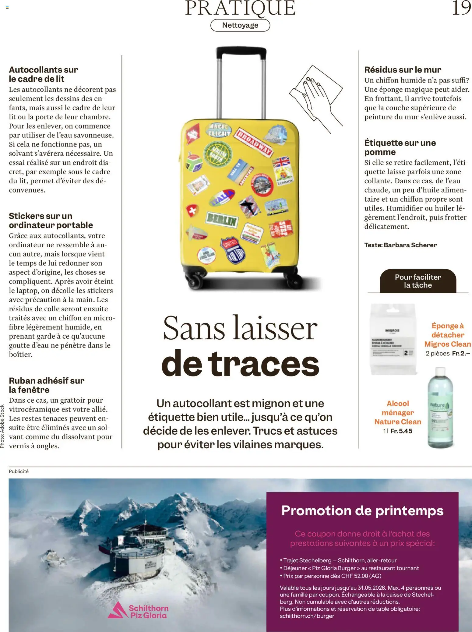 Migros aktionen Magazine FR – gültig ab 13.05.2026 | Seite: 19