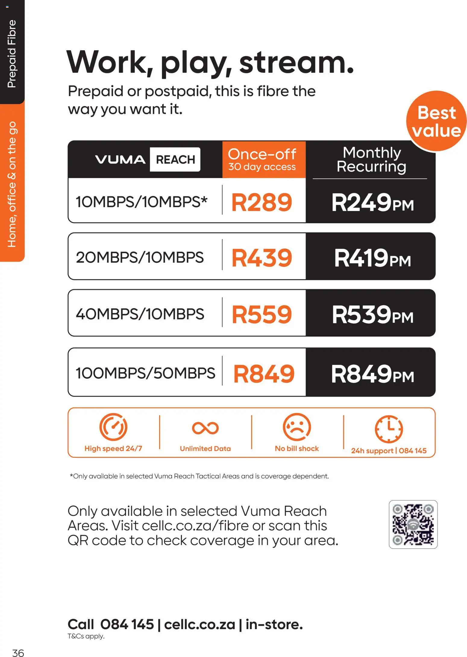 New Cell C catalogue – valid from 06.05.2026 | Page: 38 | Products: Data