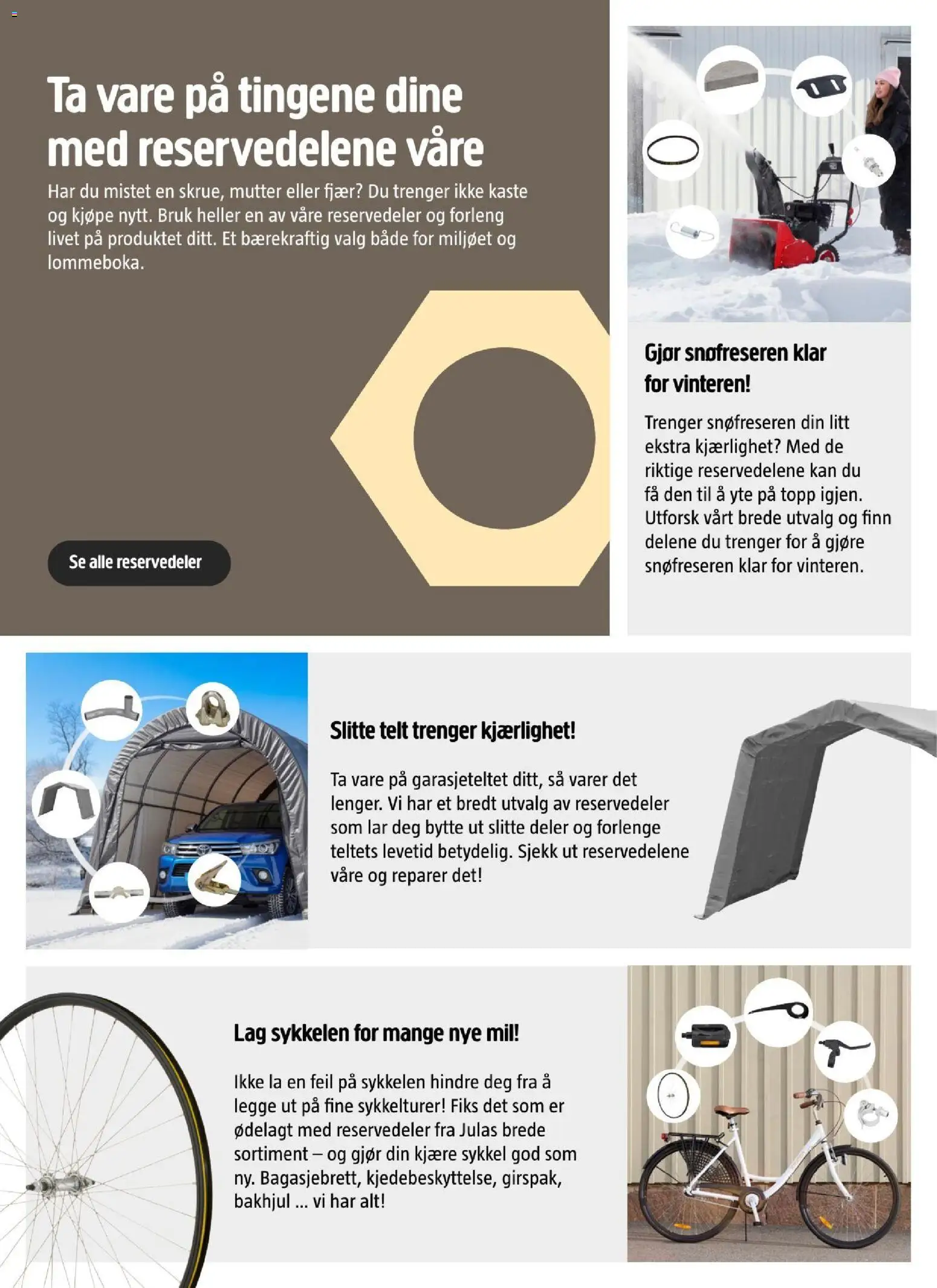 {H1} | Side: 58 | Produkter: Telt, Topp