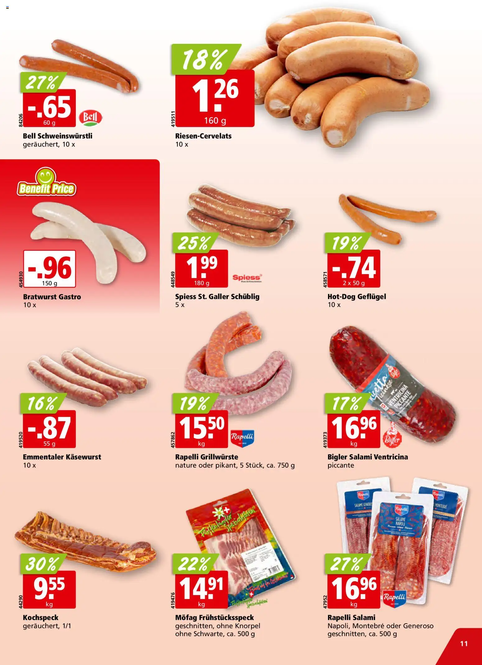 Aligro aktionen – gültig ab 15.06.2026 | Seite: 11 | Produkte: Salami
