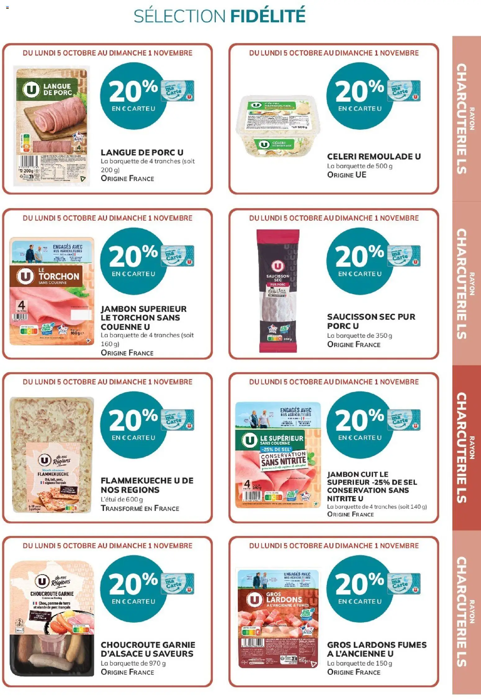 {H1} | Page: 3 | Produits: Choucroute, Viande de porc, Saucisson, Torchon