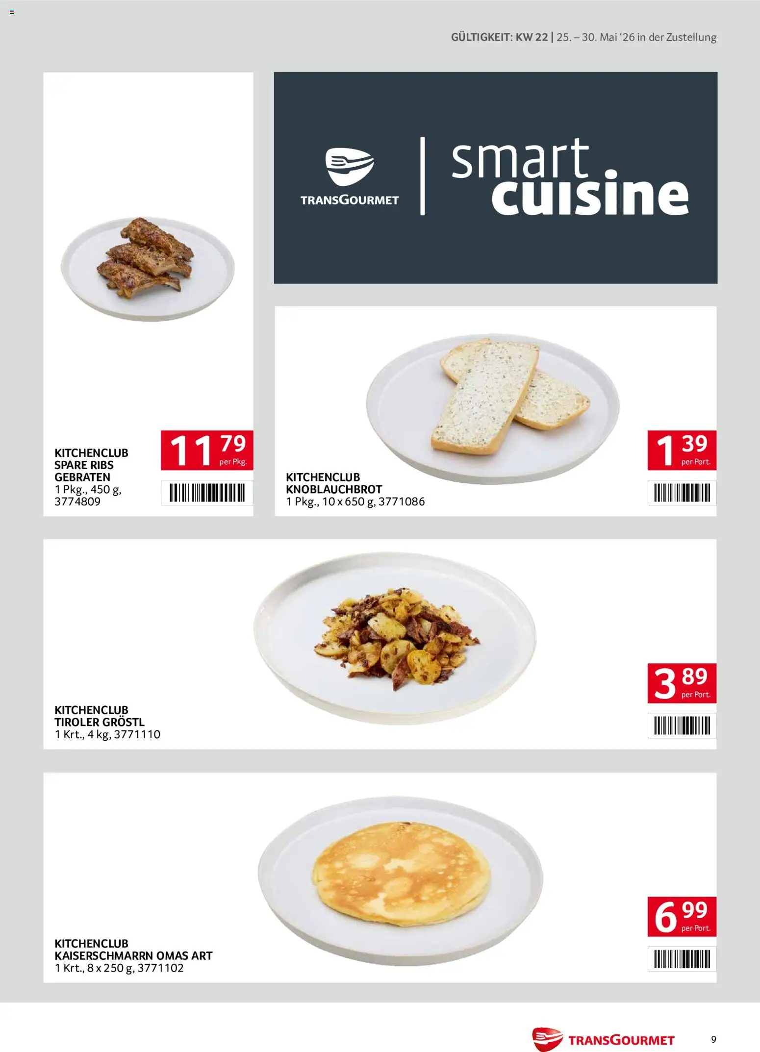 Transgourmet Zustellaktion gültig ab 25.05.2026 | Seite: 9