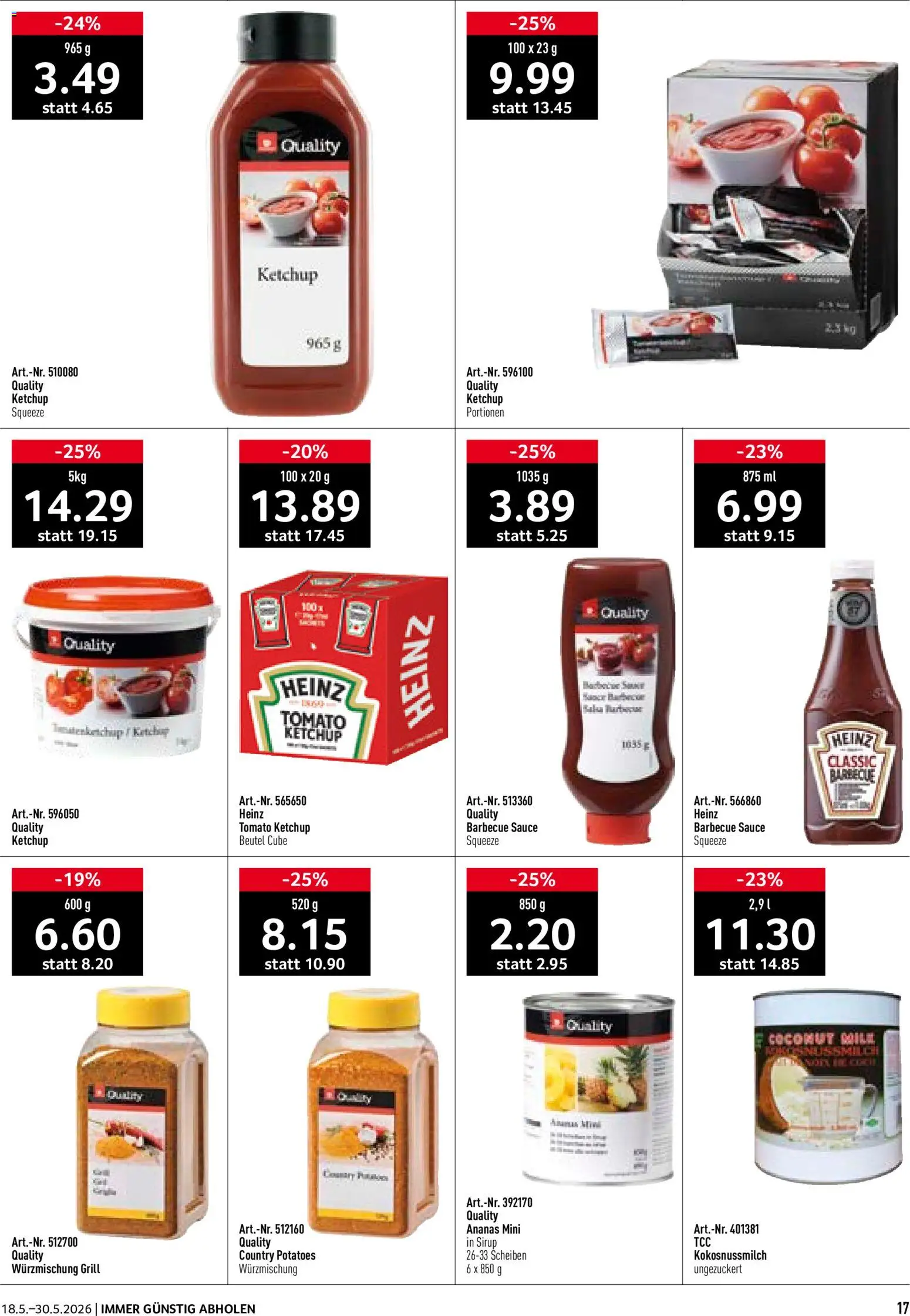 Prodega aktionen Take Away – gültig ab 18.05.2026 | Seite: 17