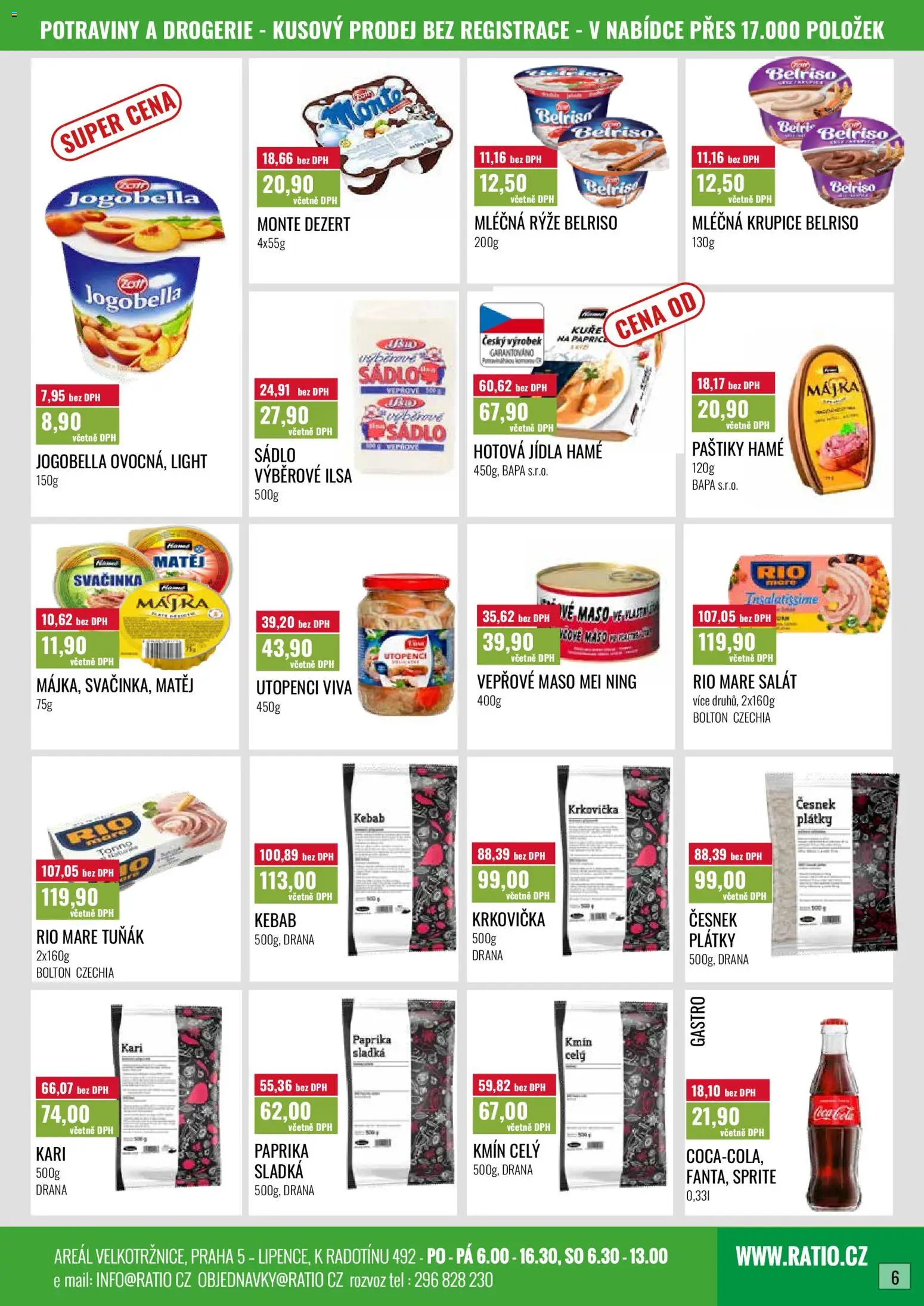 Ratio leták od 01.05.2026 | Strana: 7 | Produkty: Mléčná rýže, Hotová jídla, Sprite, Česnek