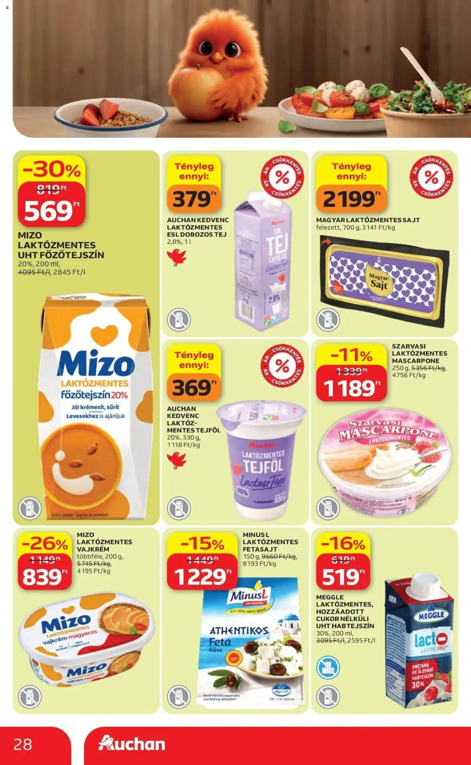 Auchan akciós ujság - amely érvényes a következő dátumtól: 30.04.2026 | Oldal: 28