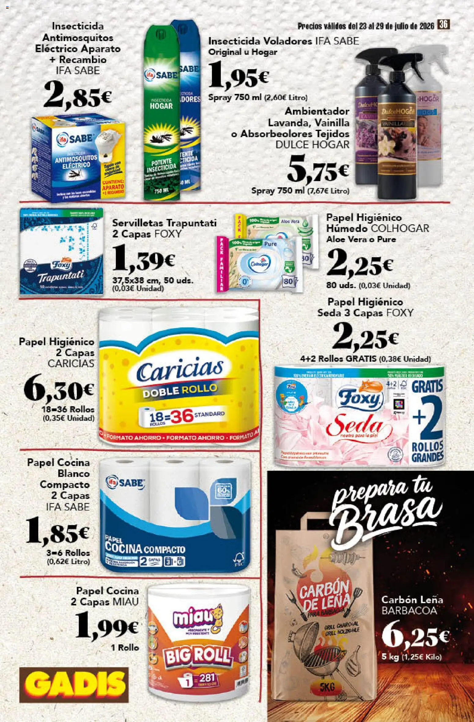 Gadis folleto │ válido desde el 23/07/2026 | Página: 36