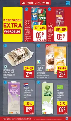 MILSANI Lactosevrije halfvolle houdbare melk, 1 L. - Voorbeeld van een folder van Aldi, geldig van 03-08-2026 | Pagina: 13