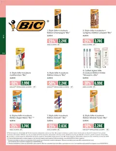 Monoprix - Prévisualisation de Monoprix - Guide de rentree valide à partir de 04/08/2026 | Page: 24 | Produits: Étui, Champagne, Stylo, Surligneur