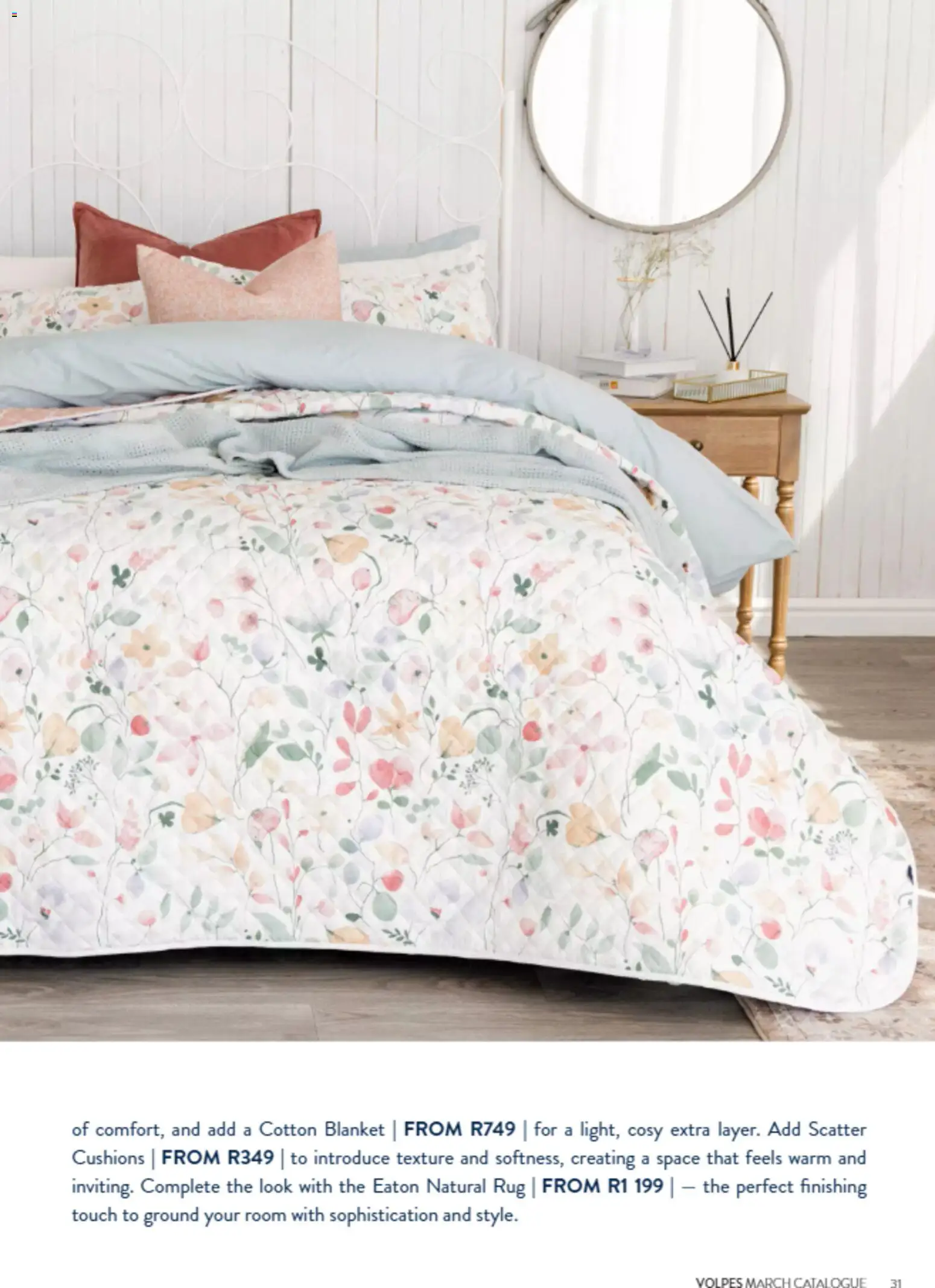 New Volpes catalogue – valid from 01/03/2026 | Page: 31 | Products: Rug, Blanket