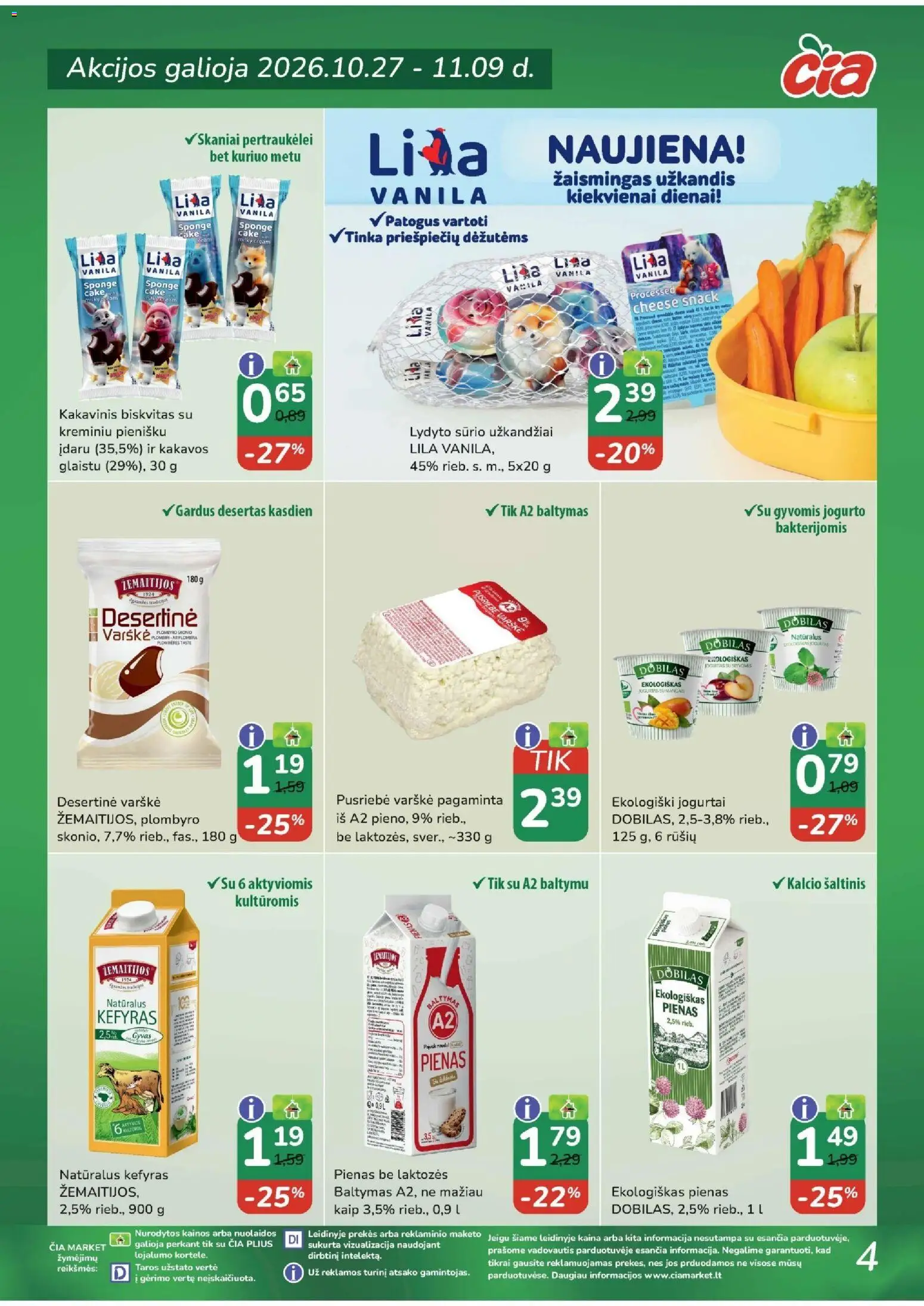 ČIA MARKET akcijos nuo 2026.10.27 | Puslapis: 4