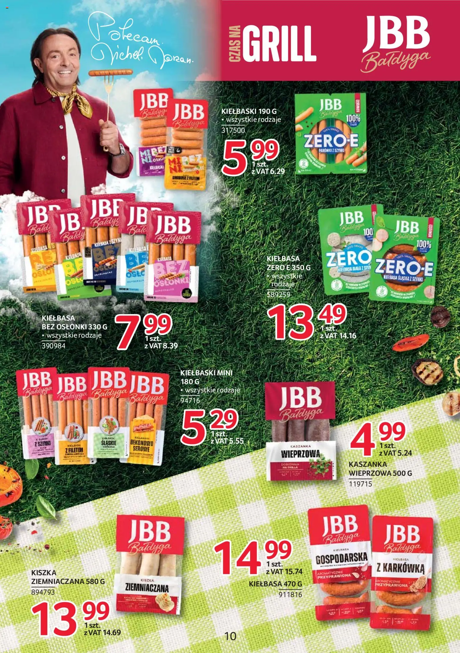 Selgros cash&carry gazetka - Markowe produkty od 18.06.2026 | Strona: 10 | Produkty: Karkówka, Kiszka ziemniaczana, Kaszanka, Kiełbaski