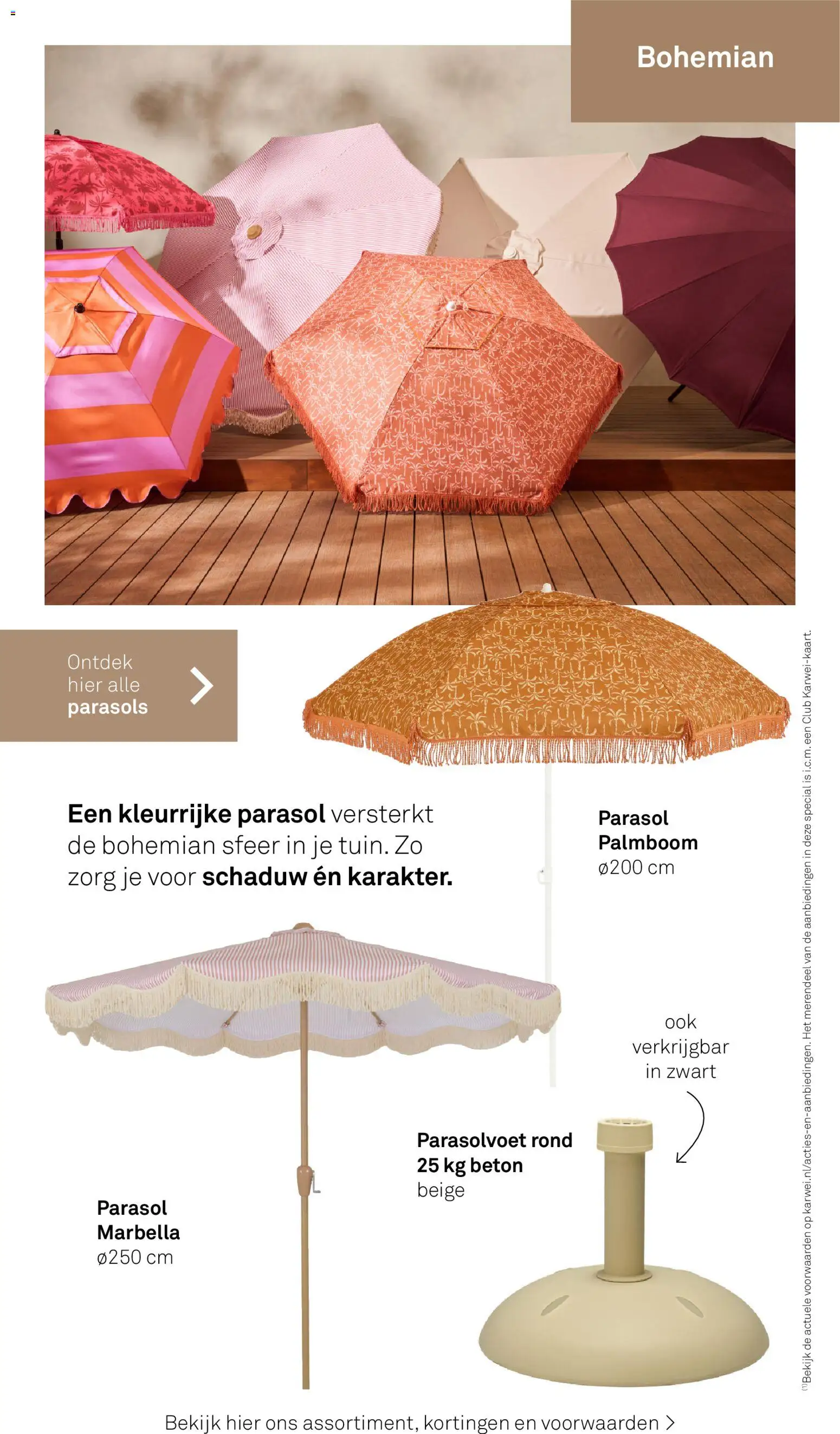 {H1} | Pagina: 38 | Producten: Parasol