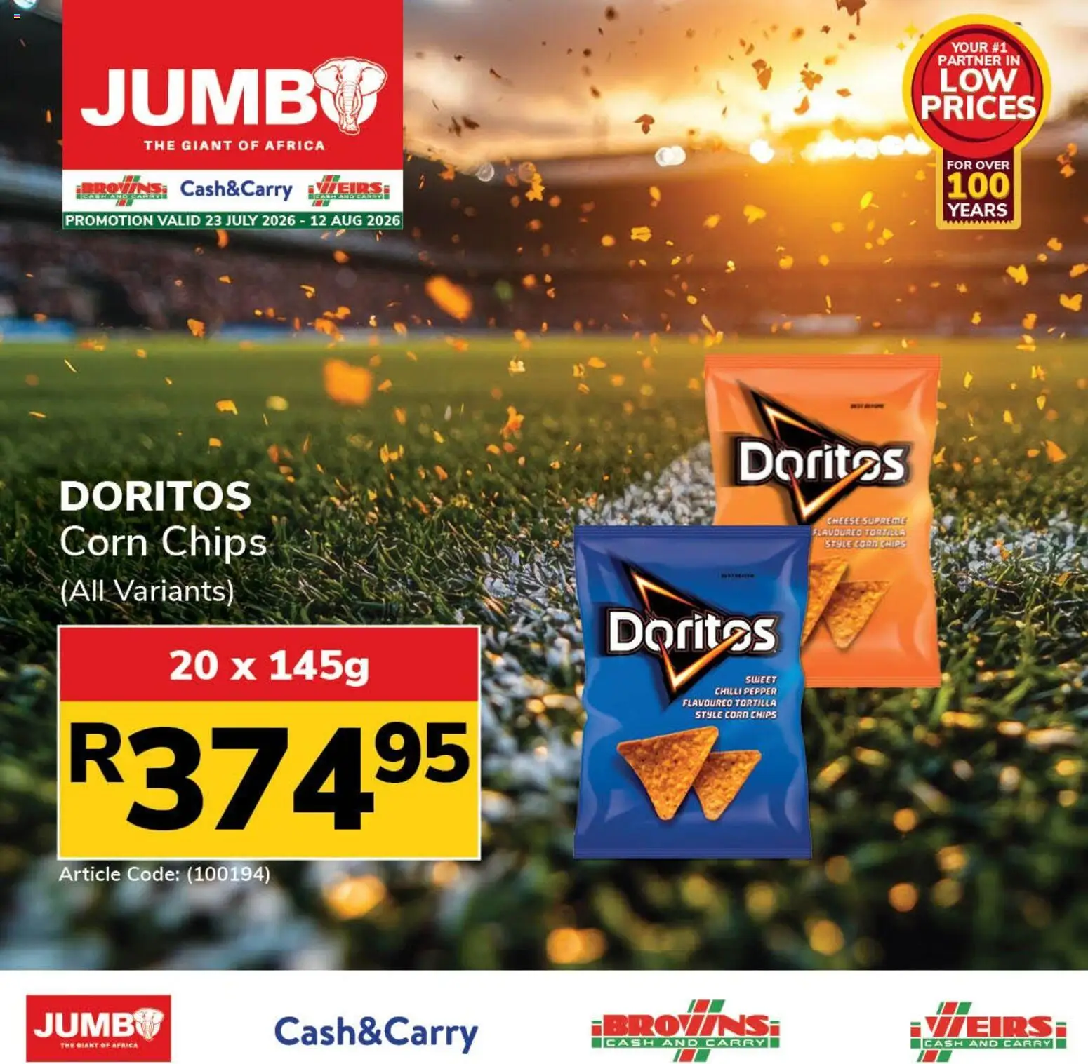 New Jumbo catalogue – valid from 23/07/2026 | Page: 6 | Products: Corn, Chips, Pepper, Chilli