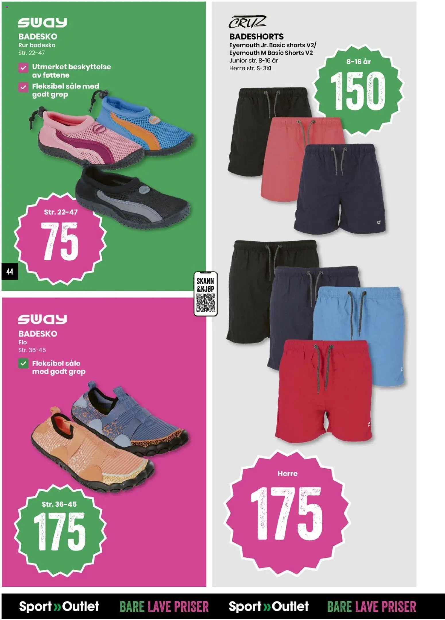 {H1} | Side: 44 | Produkter: Shorts