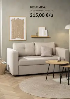 Vista previa JYSK catálogo válido desde el 08/10/2026 | Página: 3 | Productos: Sofá cama, Cama, Sofá