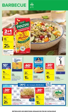 Carrefour - Prévisualisation de Carrefour catalogue valide à partir de 07/07/2026 | Page: 20 | Produits: Couscous, Coquillettes, Pâtes, Concombres