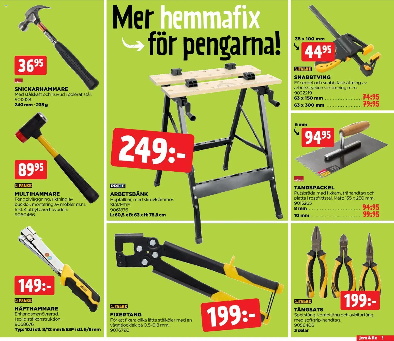 Jem & Fix reklamblad aktuell från 02/03/2026 | Sida: 5