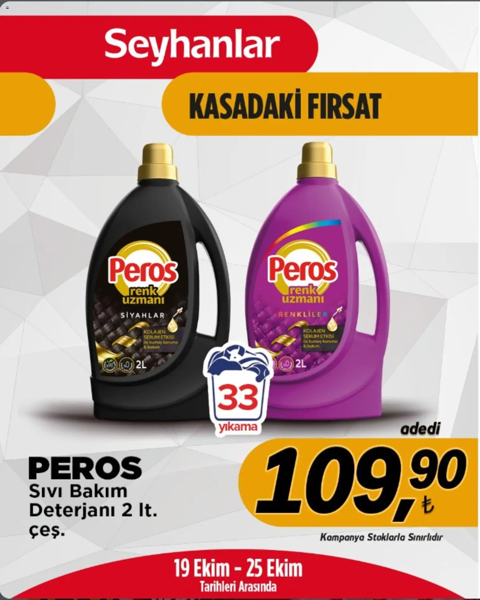 Seyhanlar Market Katalog - 19 Ekim 2026 tarihinden itibaren geçerlidir | Sayfa: 2