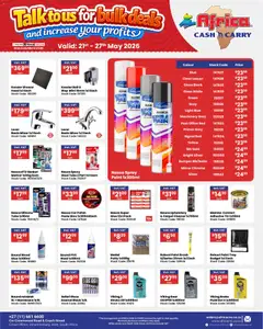 Africa Cash & Carry specials catalogue – valid from 21.05.2026 | Page: 34