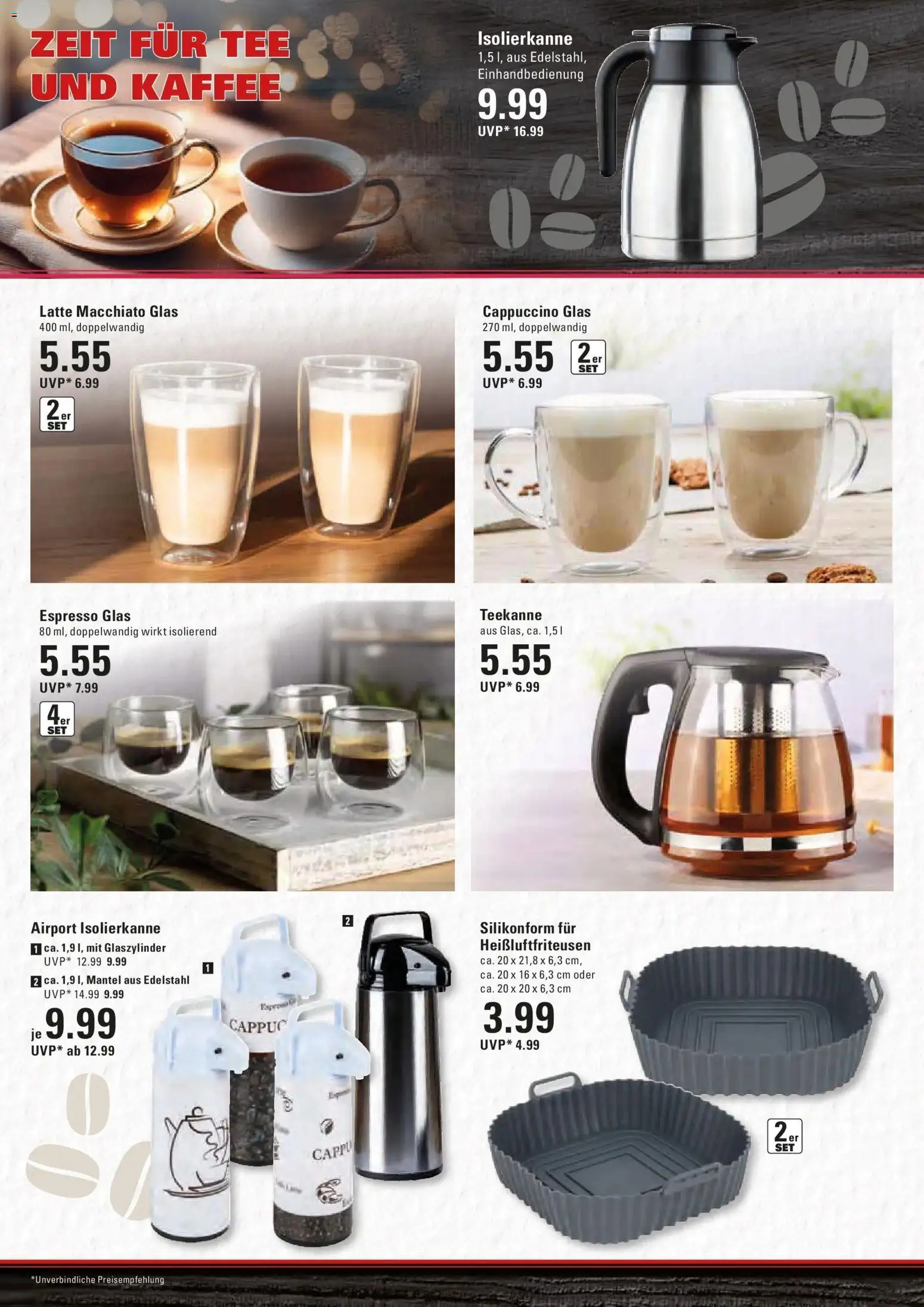 Edeka Prospekt Prisdorf (ab 31.08.2026) » Angebote Online | Seite: 18 | Produkte: Kaffee, Mantel, Teekanne, Tee
