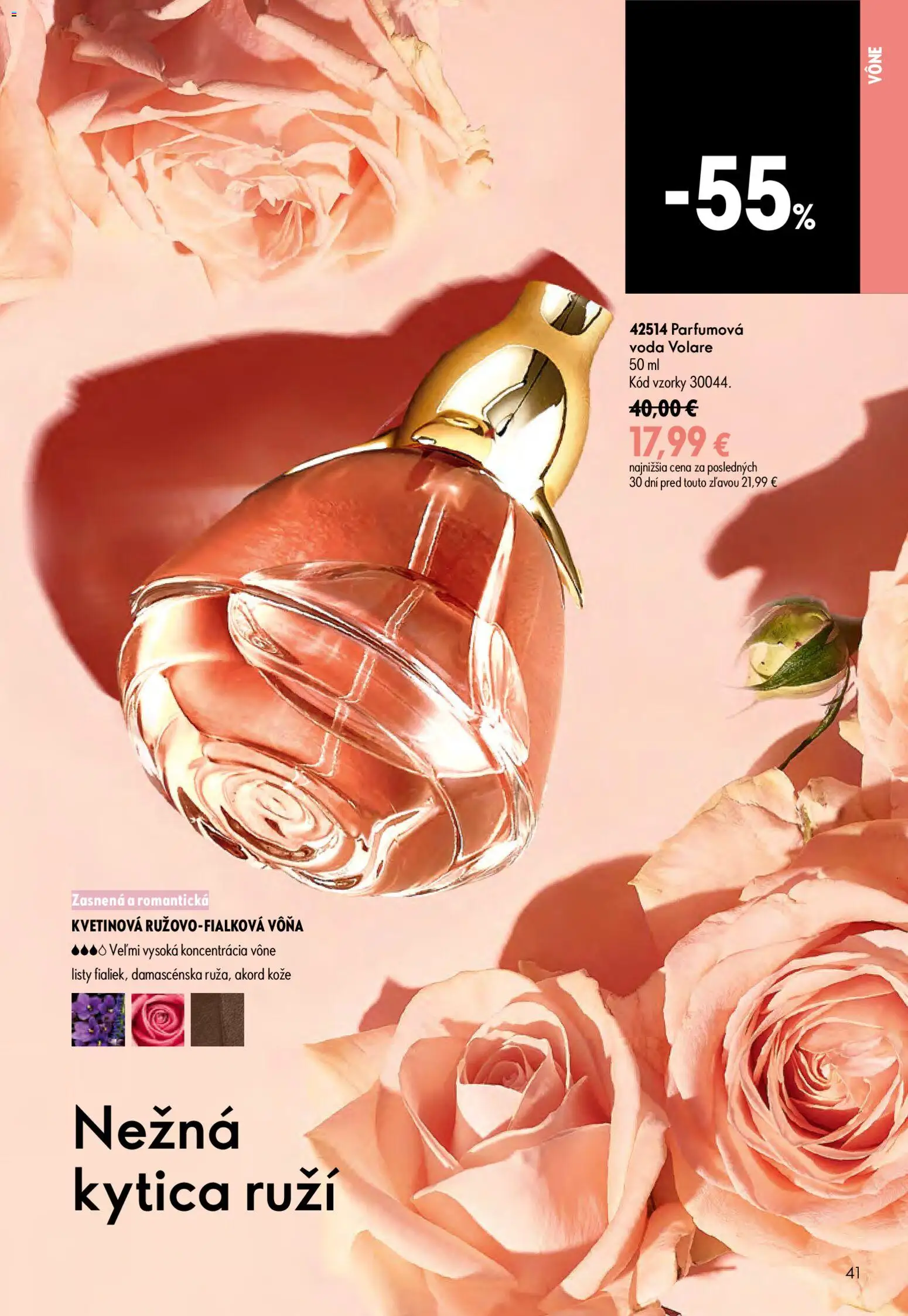Nové Oriflame akcie – leták je platný od 17.06.2026 | Strana: 41 | Produkty: Voda