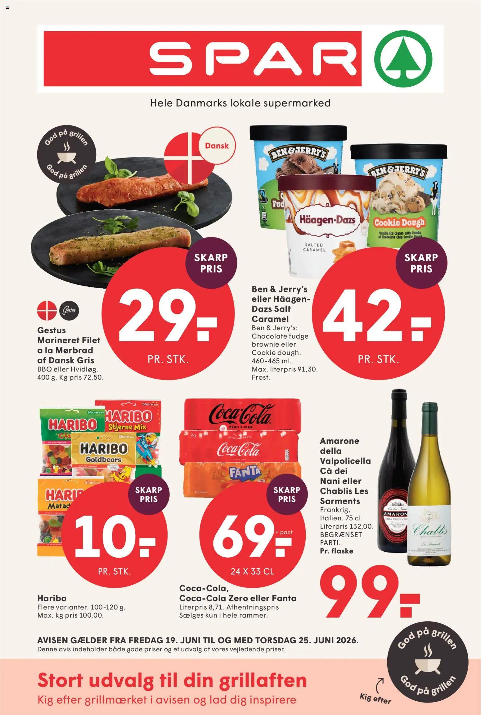 Spar tilbudsavis – gyldig fra 19.06.2026 | Side: 1