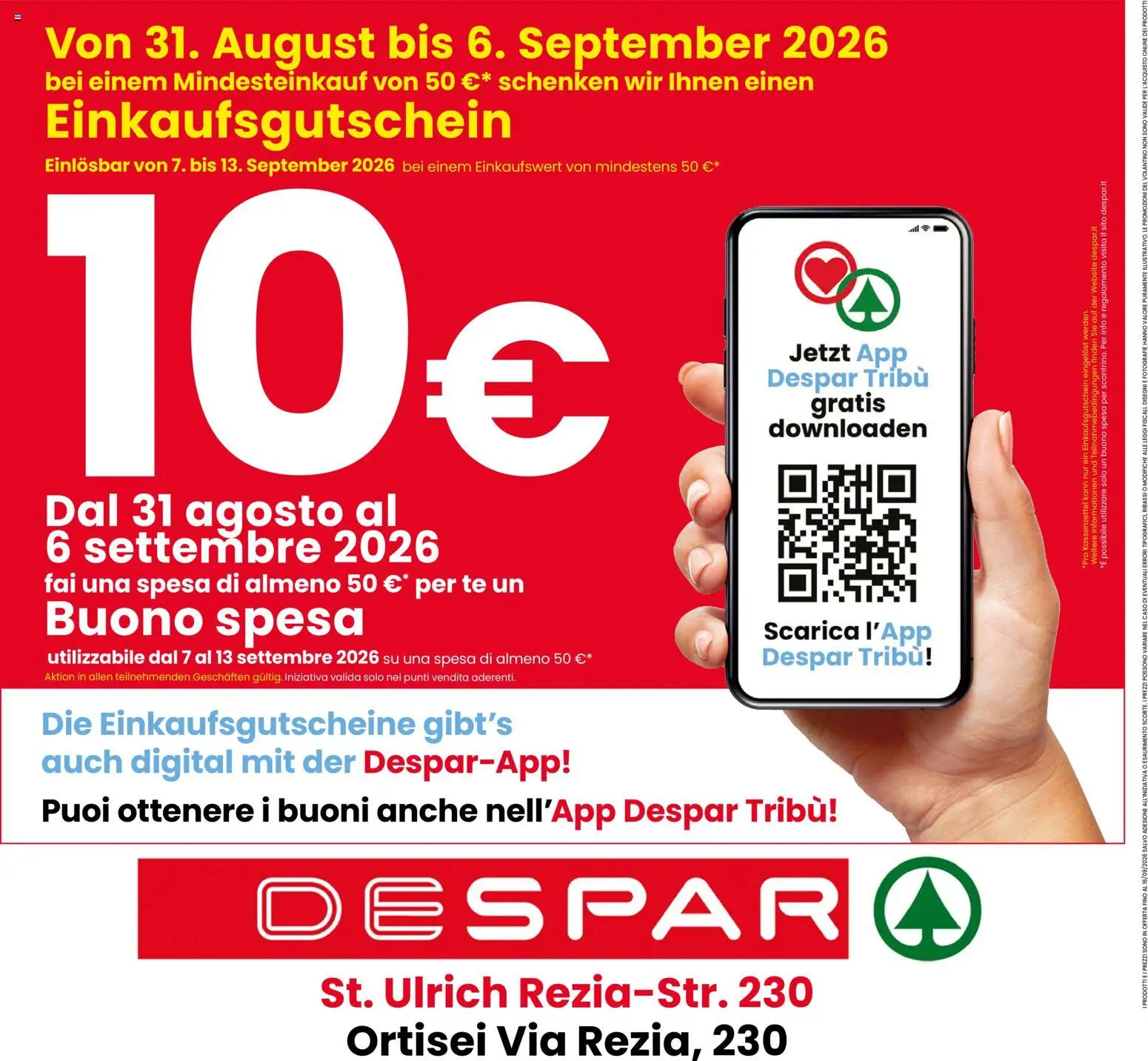 Volantino Despar del 03/09/2026 | Pagina: 8 | Prodotti: Tè