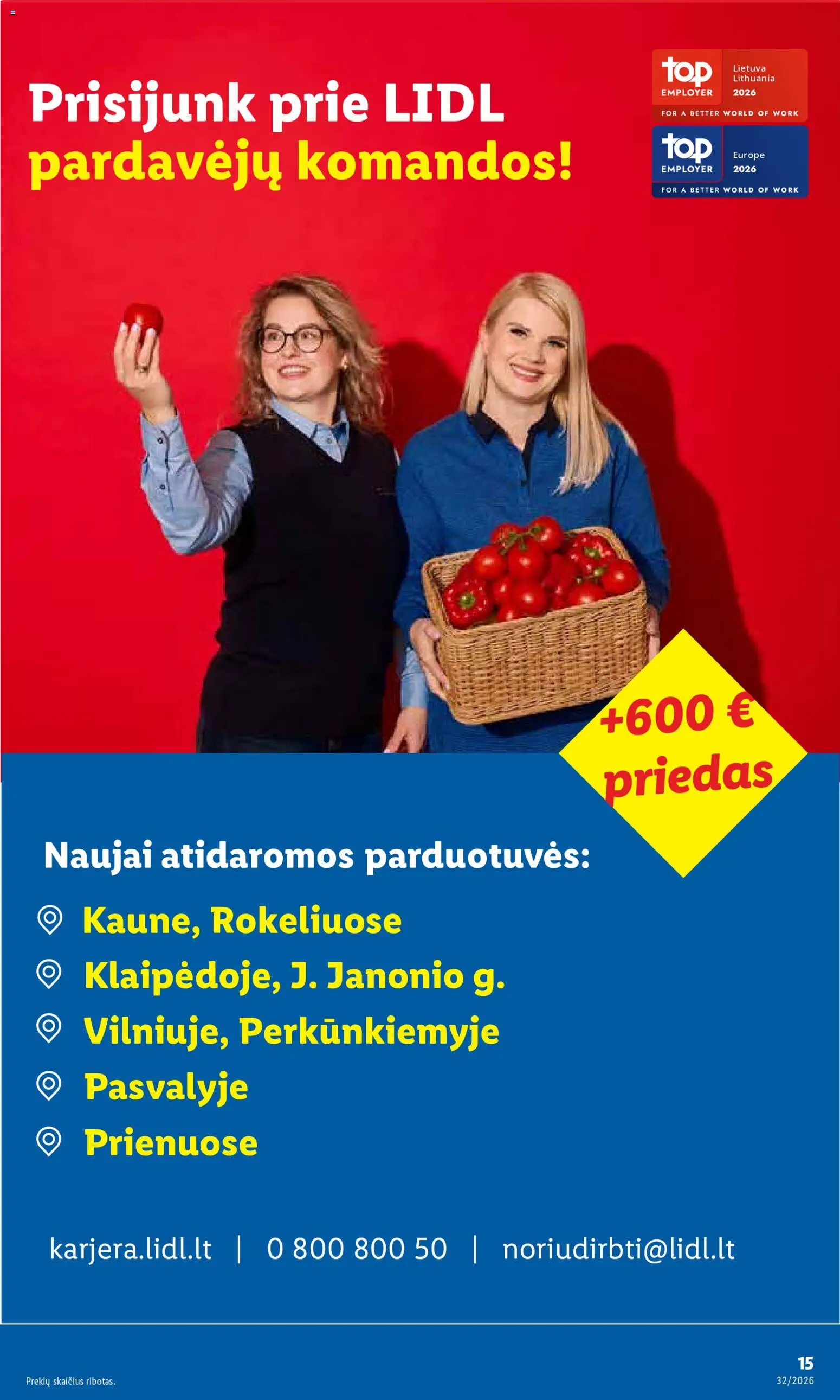 LIDL akcijos nuo 2026.08.03 | Puslapis: 15