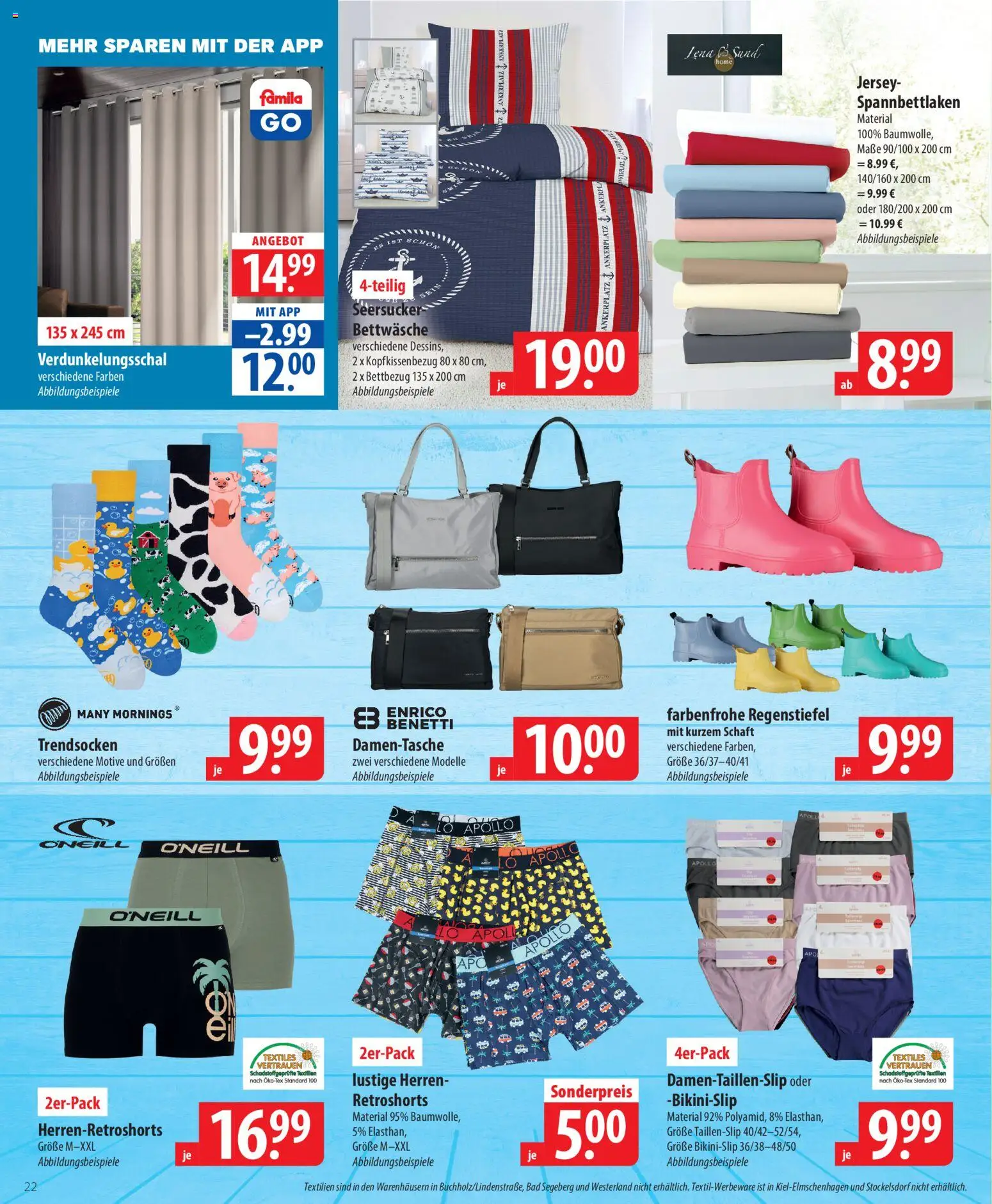 Famila Prospekt 	 – gültig ab 04.05.2026 | Seite: 22 | Produkte: Bettwäsche, Bad