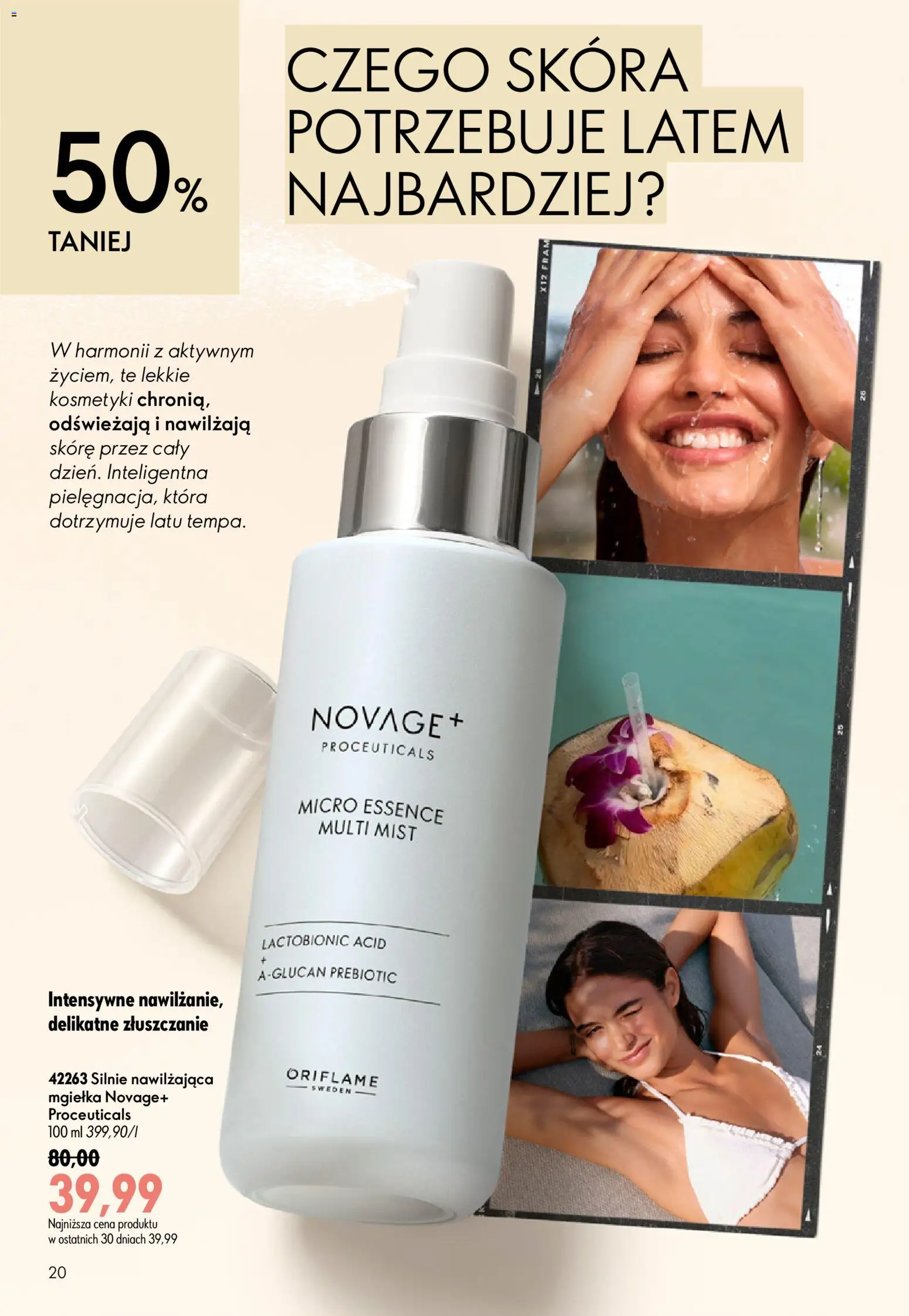 Oriflame Katalog 10 2026 od 08.07.2026 | Strona: 20 | Produkty: Kosmetyki