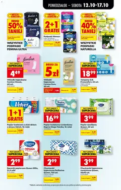 Pogląd oferty "Kaszkamleczna lub Owsianka BoboVita Porcja Zbóż, 330 g, różne rodzaje" - ważna od 12.10.2026 | Strona: 85 | Produkty: Karta, Chusteczki Dada, Pampers, Sok