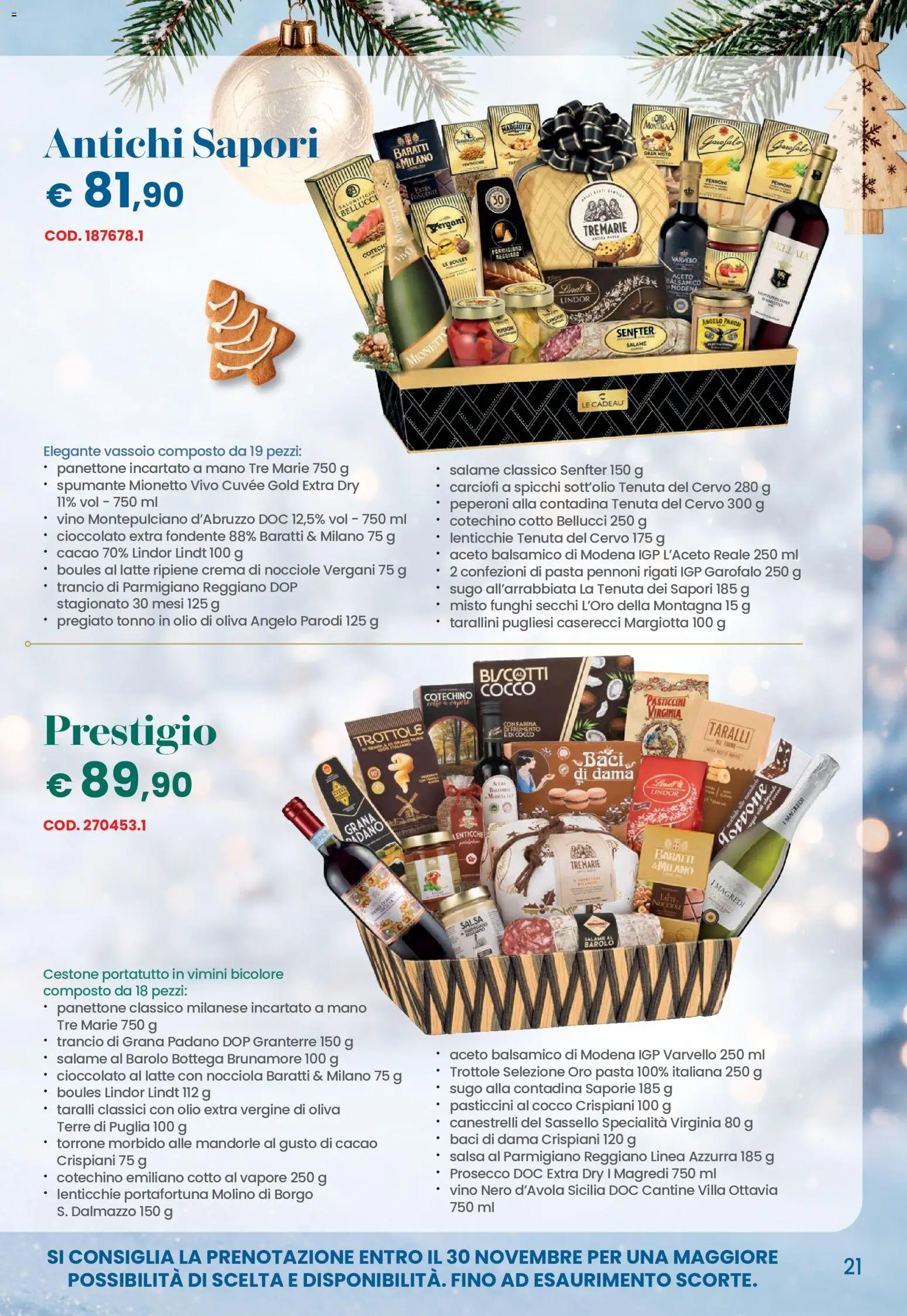 Volantino Conad del 26/10/2026 | Pagina: 21 | Prodotti: Prosecco, Lenticchie, Pasta, Olio di Oliva