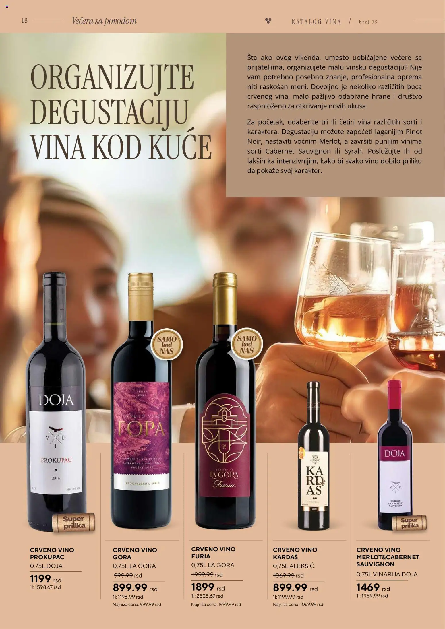 Idea katalog - važi od 26.10.2026 | Strana: 18 | Proizvode: Cabernet Sauvignon, Crveno vino, Vino