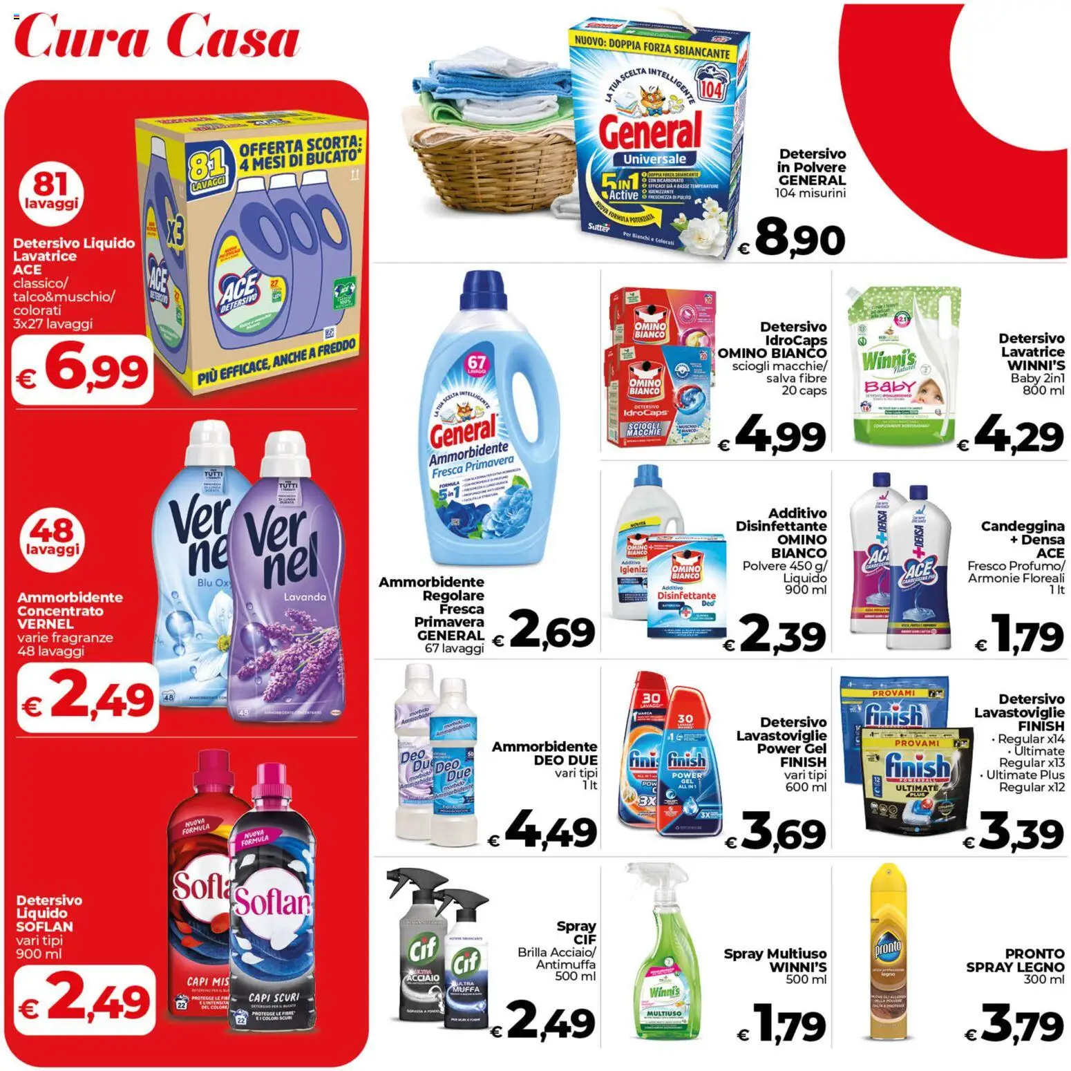 Volantino COOP del 09.06.2026 | Pagina: 22 | Prodotti: Ammorbidente, Lavatrice, Lavastoviglie, Lavanda