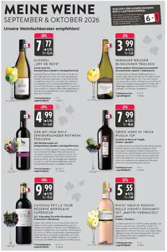 Angebote - Hieber's Frischecenter: Meine Woche ab 21.09.2026 gültig | Seite: 18 | Produkte: Rotwein, Äpfel, Entrecote, Birne