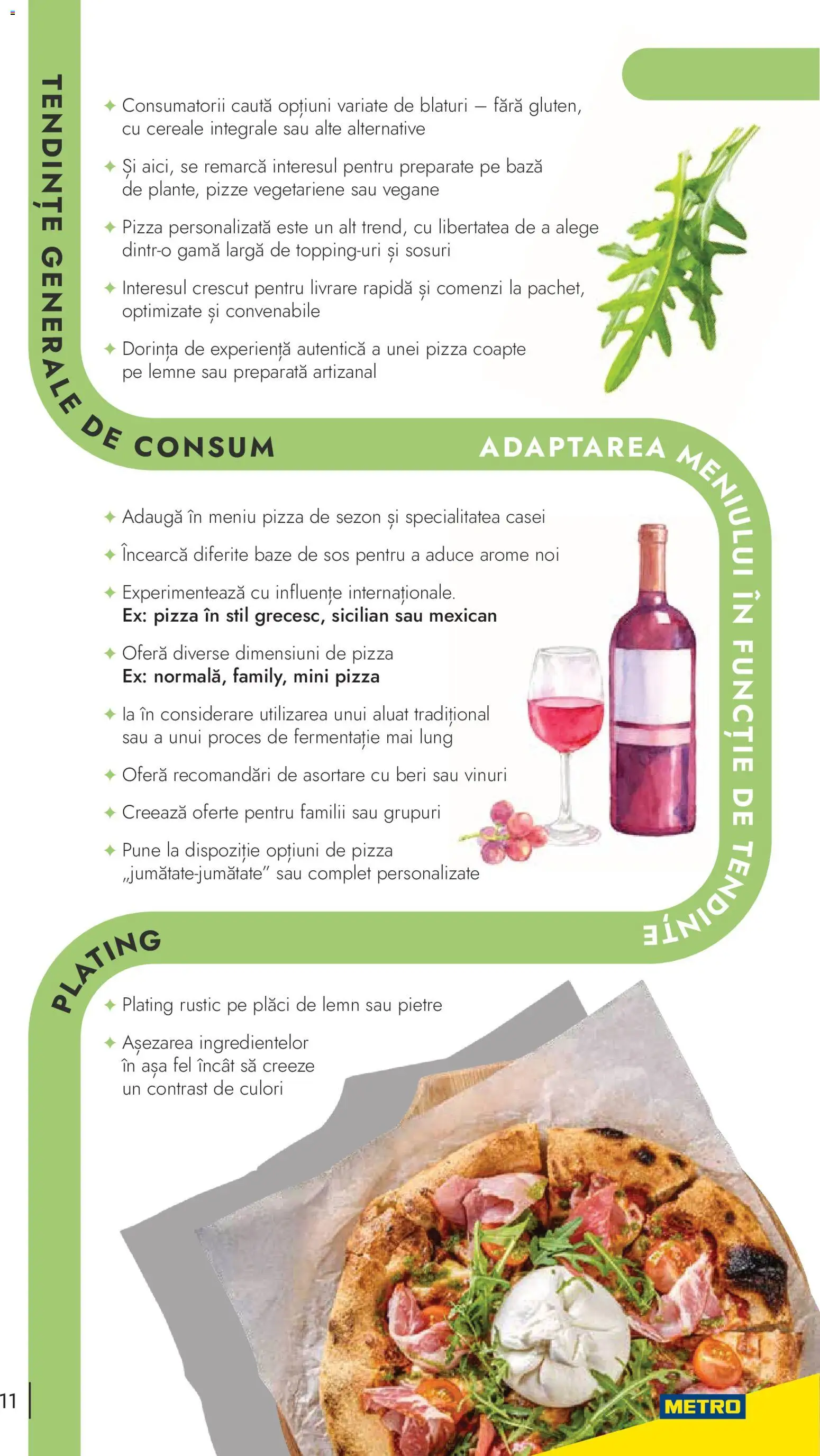 Noul catalog Metro – valabil de la 10.11.2025 | Pagină: 11 | Produse: Aluat, Pizza, Cereale, Sos