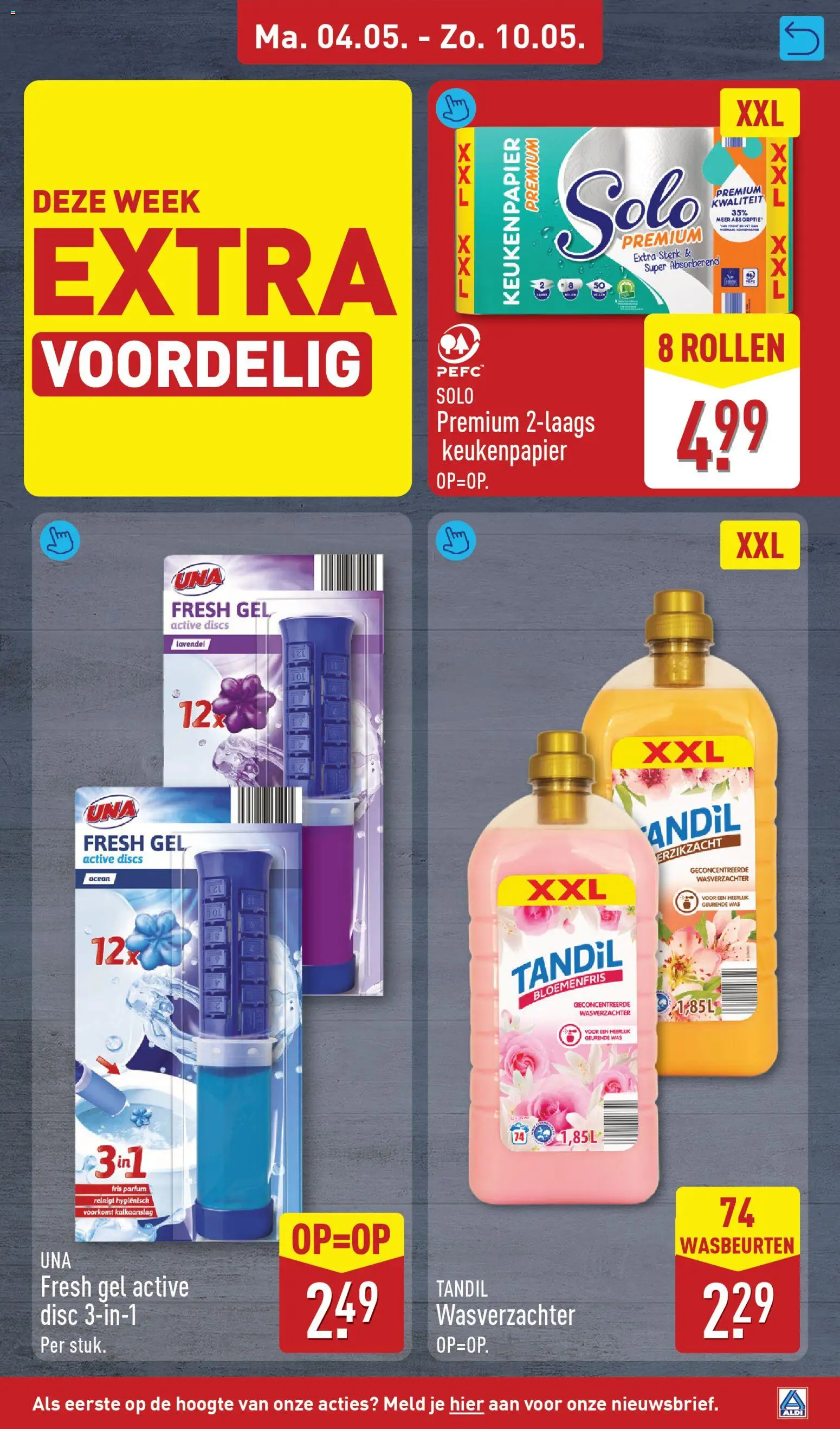 {H1} | Pagina: 17 | Producten: Wasverzachter, Parfum, Was, Gel