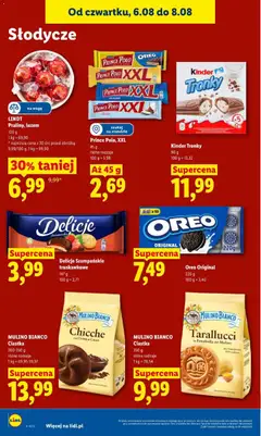 Pogląd oferty "MULINO BIANCO, Ciastka, MULINO BIANCO, Ciastka, 200-350 g, różne rodzaje, 1 kg = 69,95-39,97" - ważna od 06.08.2026 | Strona: 78