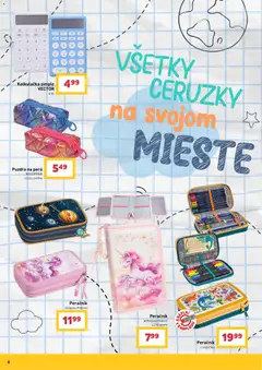 Billa leták platný od 29.07.2026 | Strana: 6 | Produkty: Peračník, Puzdro, Kalkulačka