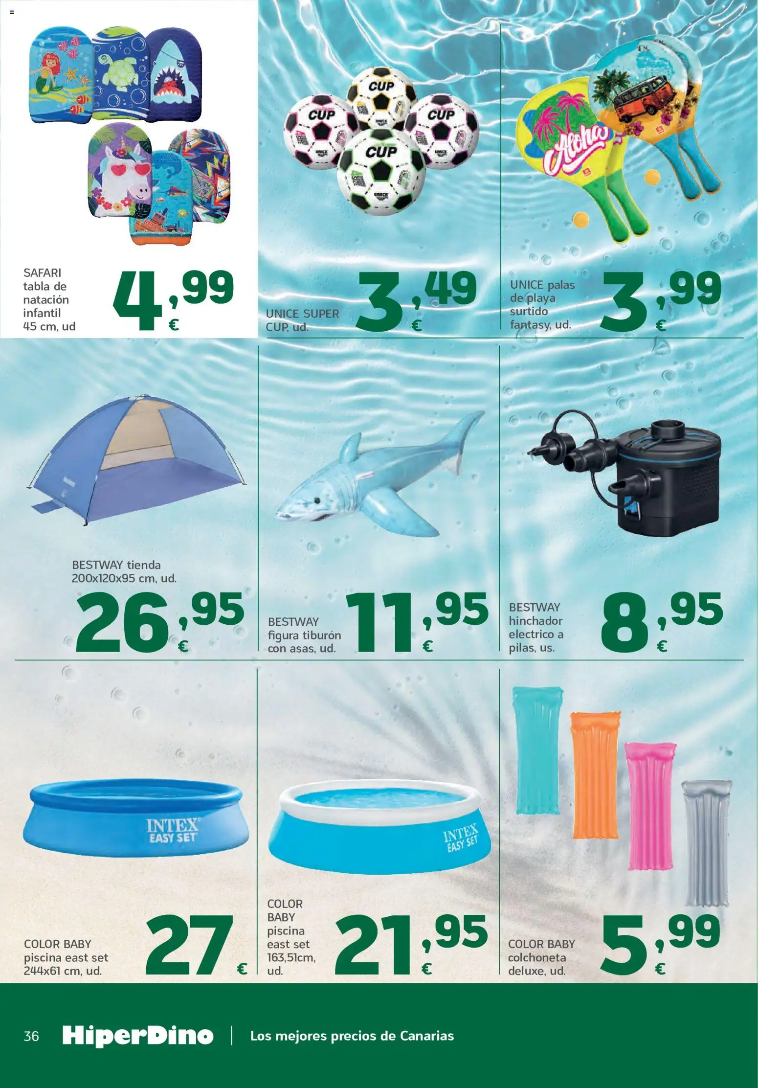 HiperDino folleto │ válido desde el 09.06.2026 | Página: 36 | Productos: Colchoneta
