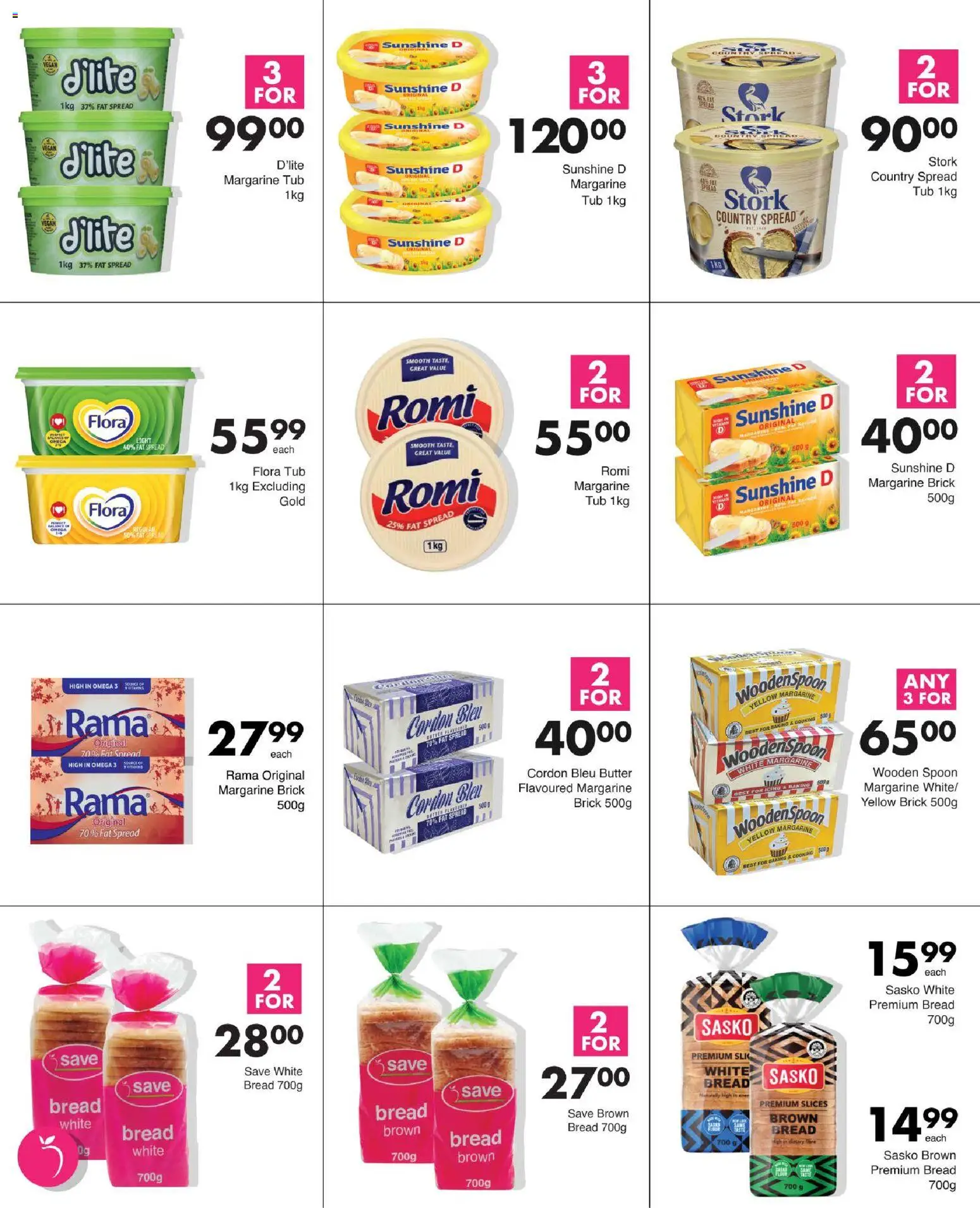 New Save catalogue – valid from 13/08/2026 | Page: 10 | Products: Spread, Butter, Margarine, Fat spread