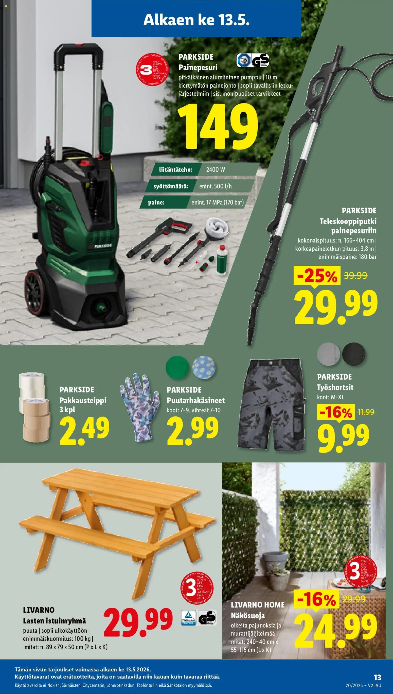 Lidl tarjoukset - Rovaniemi – voimassa 13.05.2026 alkaen | Sivu: 17