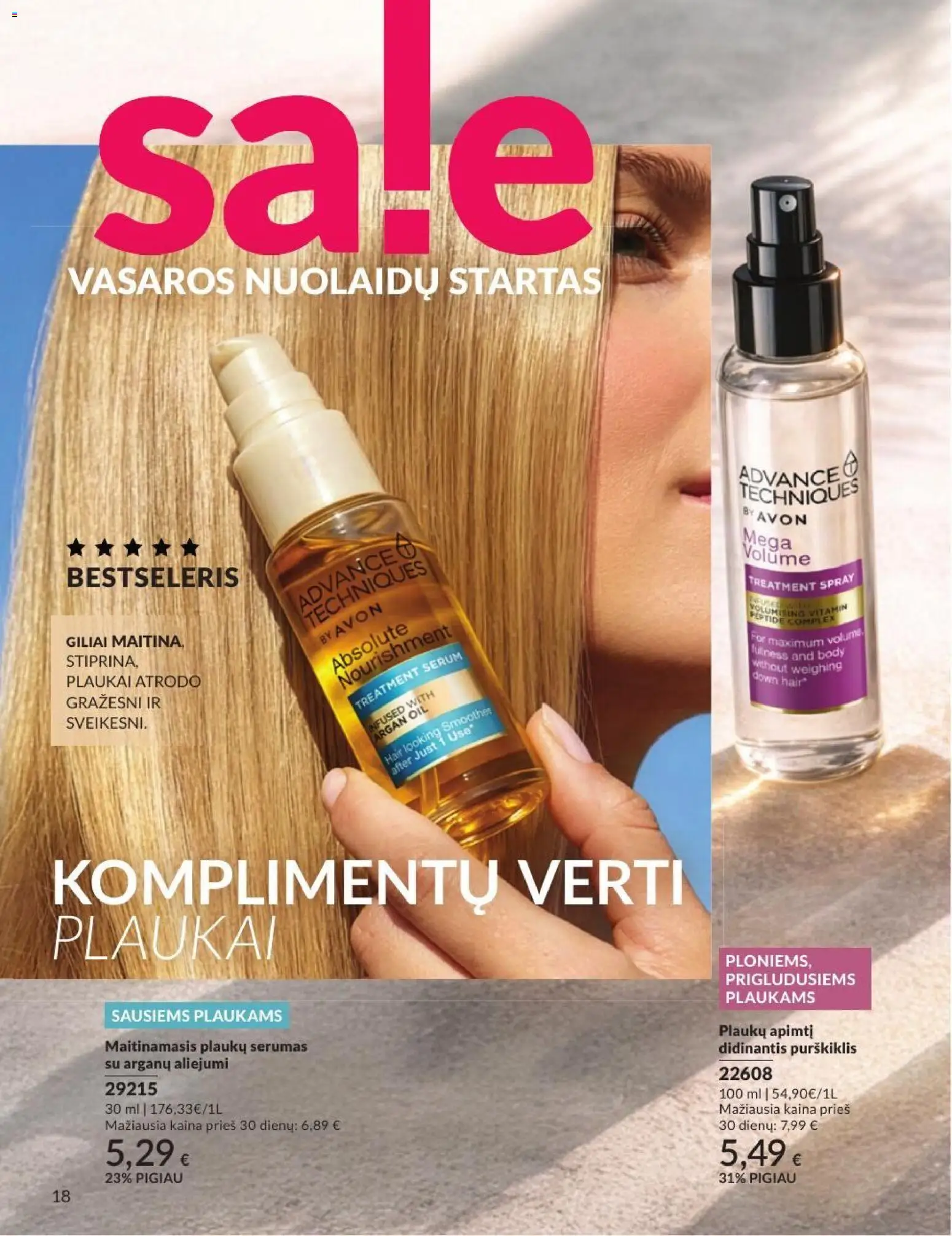 AVON akcijos nuo 2026.07.01 | Puslapis: 18