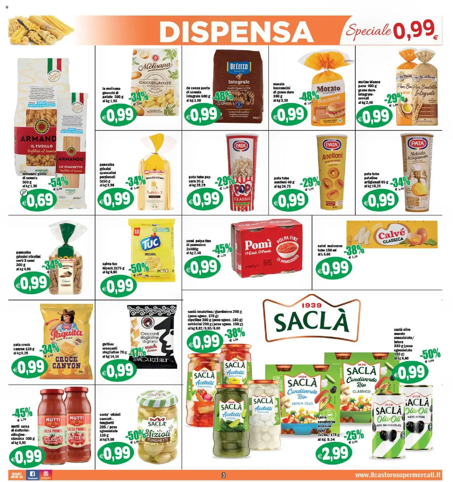 Volantino Il Castoro del 31/07/2026 | Pagina: 3