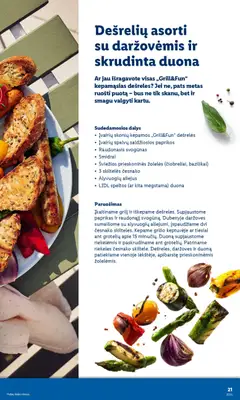 LIDL leidinys galioja nuo 06.04.2026 | Puslapis: 21 | Prekių: Paprika, Lašišos, Druska