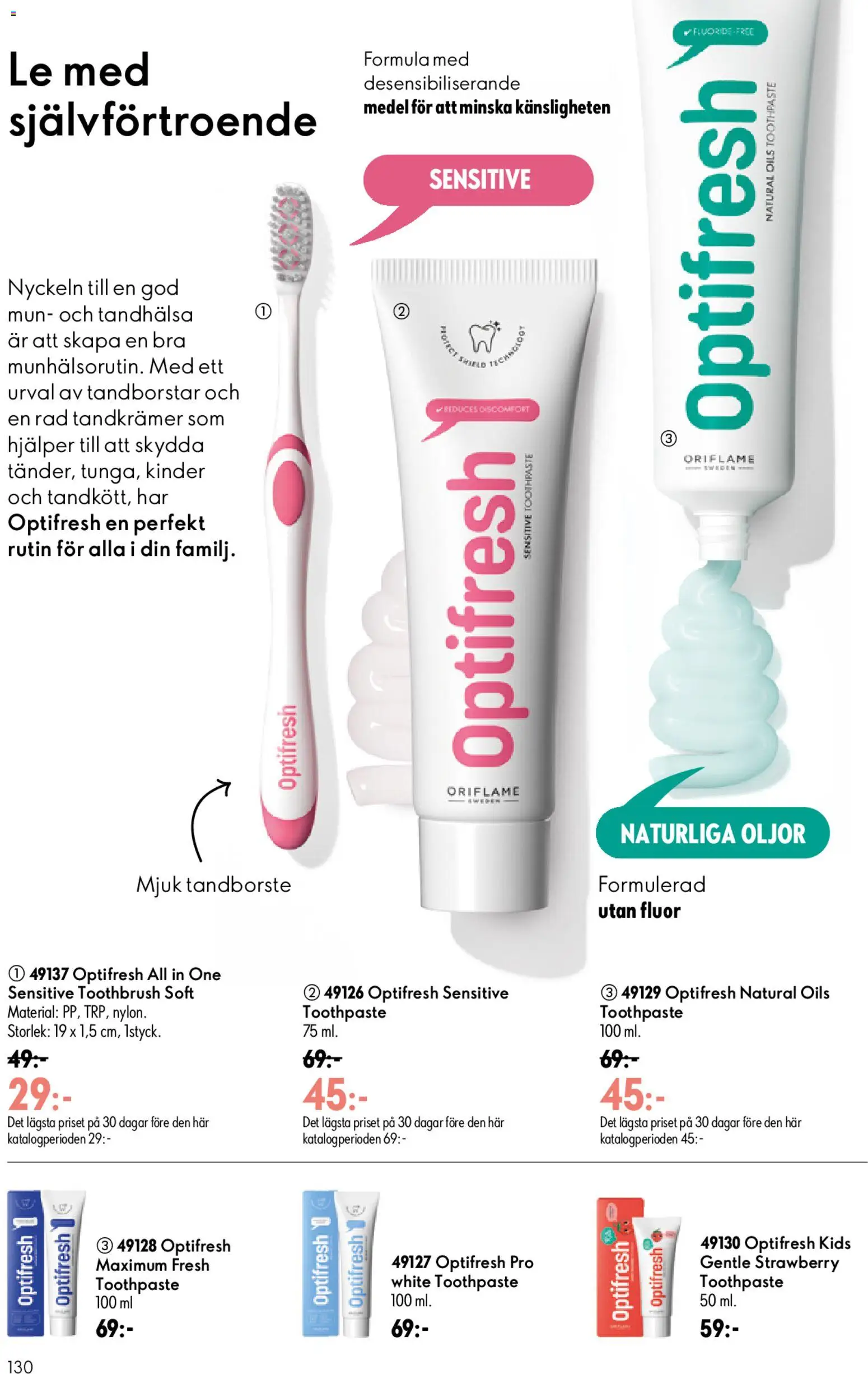 Oriflame reklamblad aktuell från 15/07/2026 | Sida: 130
