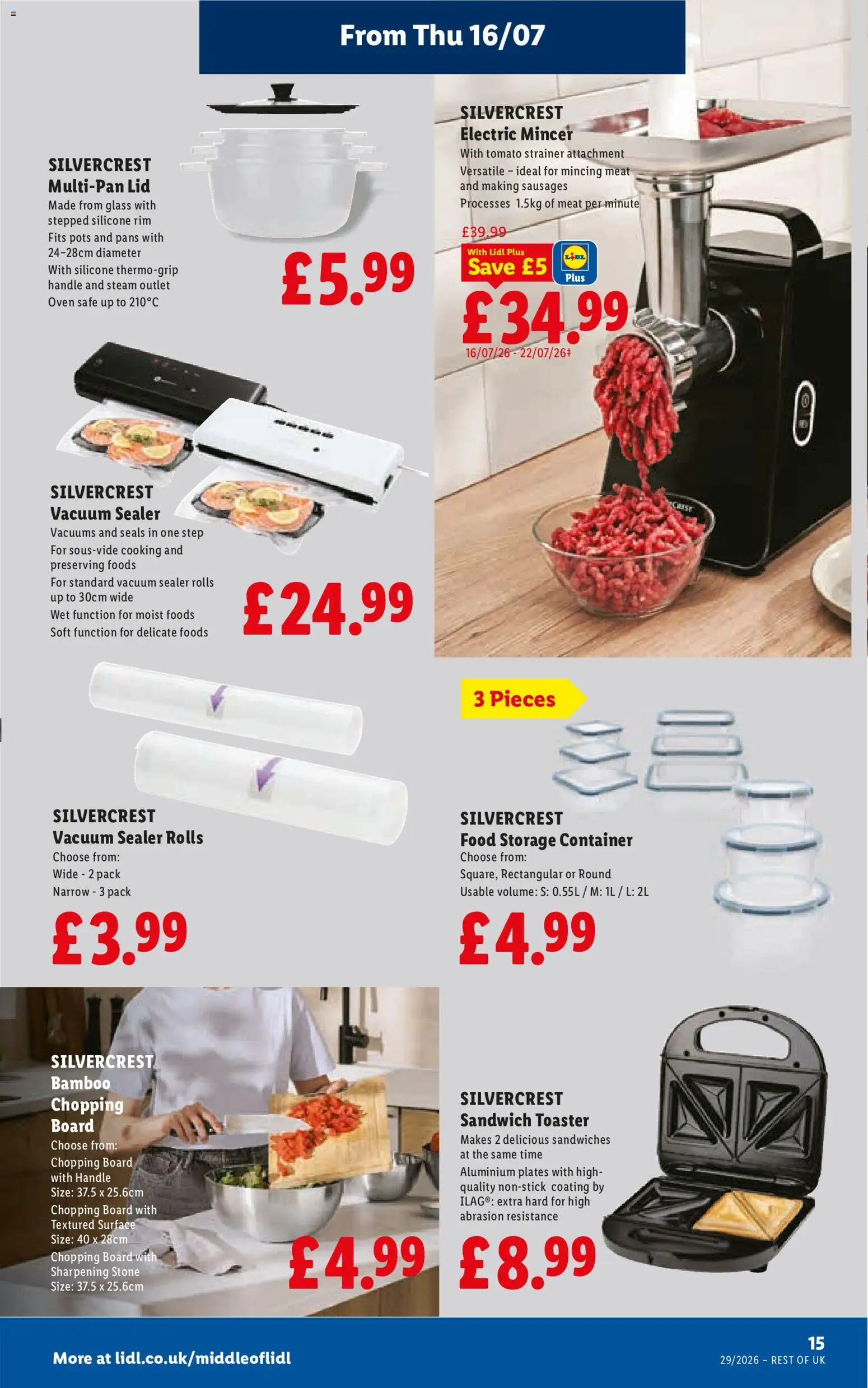 {H1} | Page: 17 | Products: Handle, Chopping board, Container, Toaster