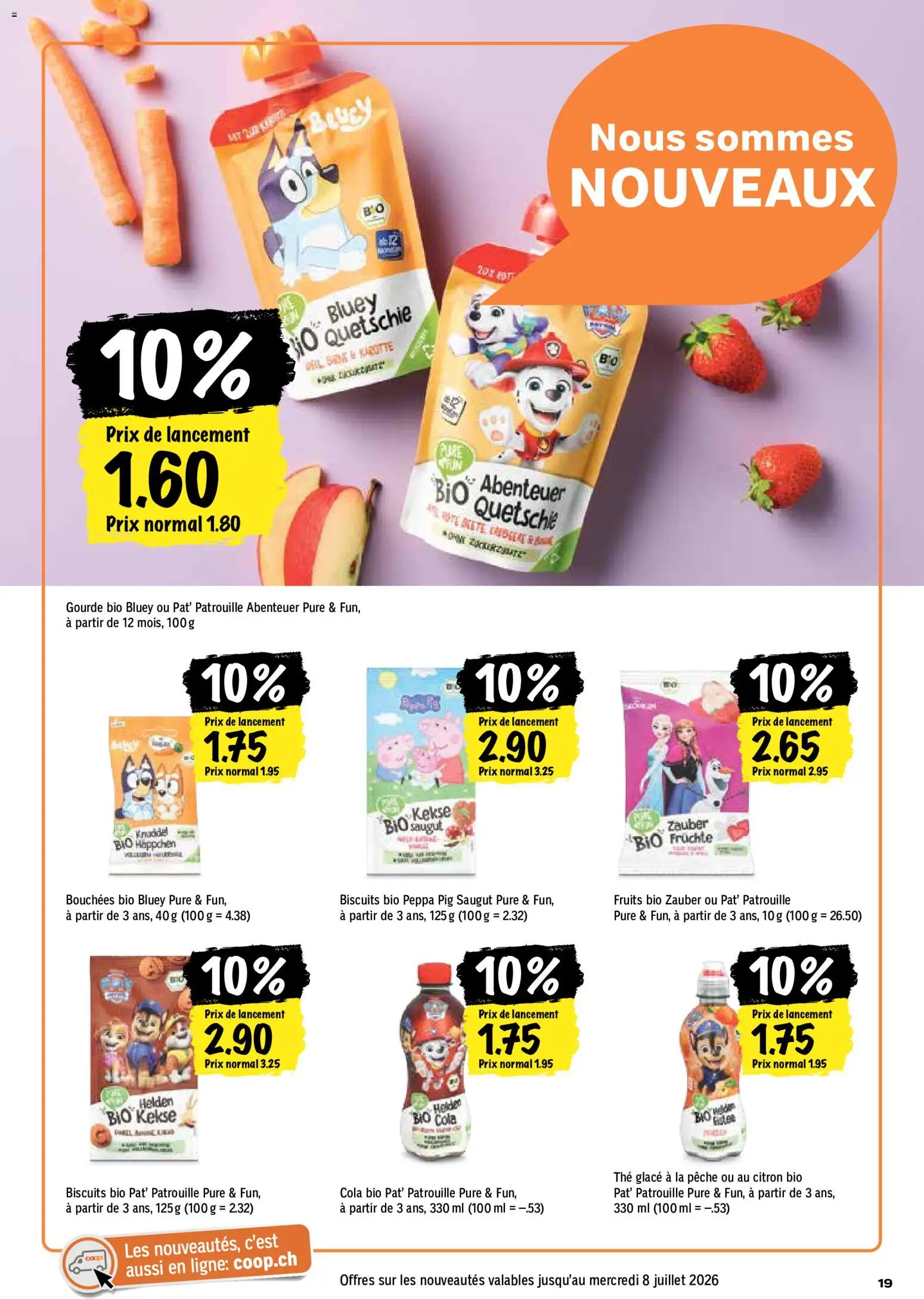 Coop aktionen FR – gültig ab 25.06.2026 | Seite: 19