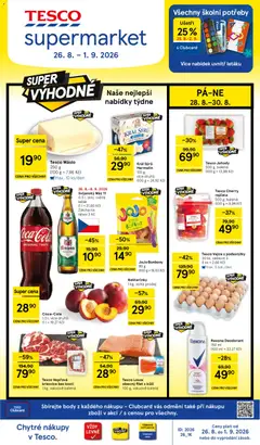 Náhled letáku Tesco leták - Supermarket od 26.08.2026